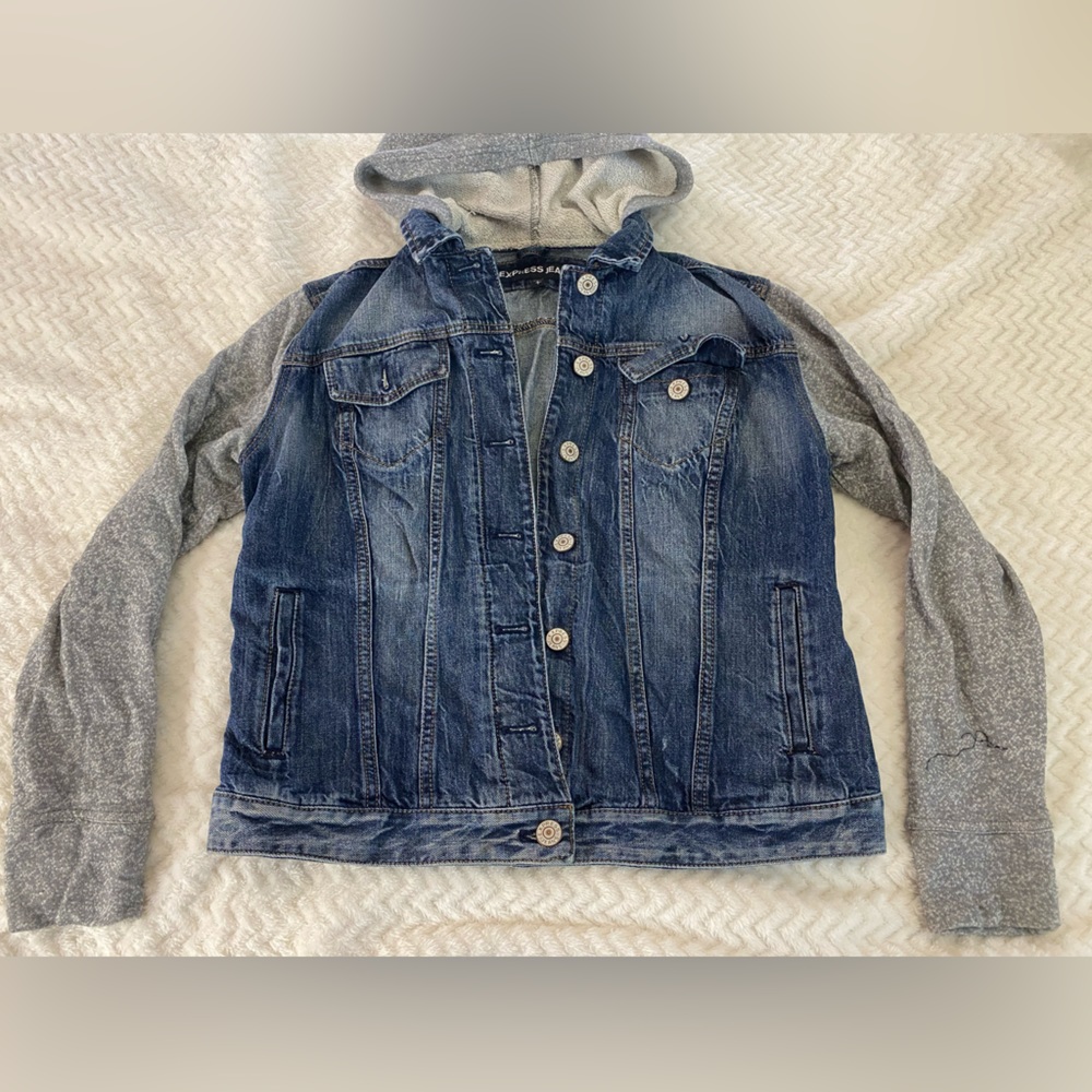 Express Jean Jacket Large - Picture 1 of 2